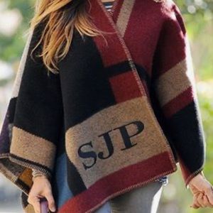 Burberry Wool-Cashmere Poncho